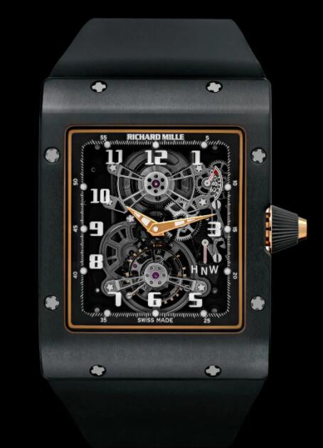 Replica Richard Mille RM 17-01 Black Ceramic Watch Replica Richard Mille RM 17-01 Black Ceramic Watch